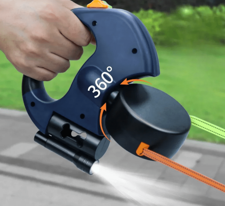 Dual Retractable Dog Leash - fendix