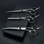 Professional Dog Grooming Scissors Set – 6/7 Inch Stainless Steel - fendix