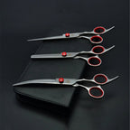 Professional Dog Grooming Scissors Set – 6/7 Inch Stainless Steel - fendix