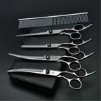 Professional Dog Grooming Scissors Set – 6/7 Inch Stainless Steel - fendix