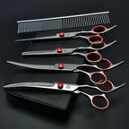 Professional Dog Grooming Scissors Set – 6/7 Inch Stainless Steel - fendix