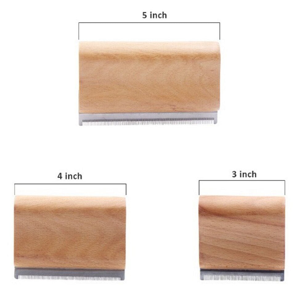 Wood Deshedding Brush - fendix